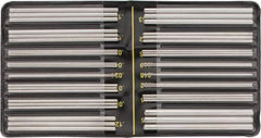 TESA Brown & Sharpe - 48 to 3 TPI, 0.5 to 6mm Pitch, Thread Pitch Diameter Measuring Wire - 48 Pieces - Americas Industrial Supply
