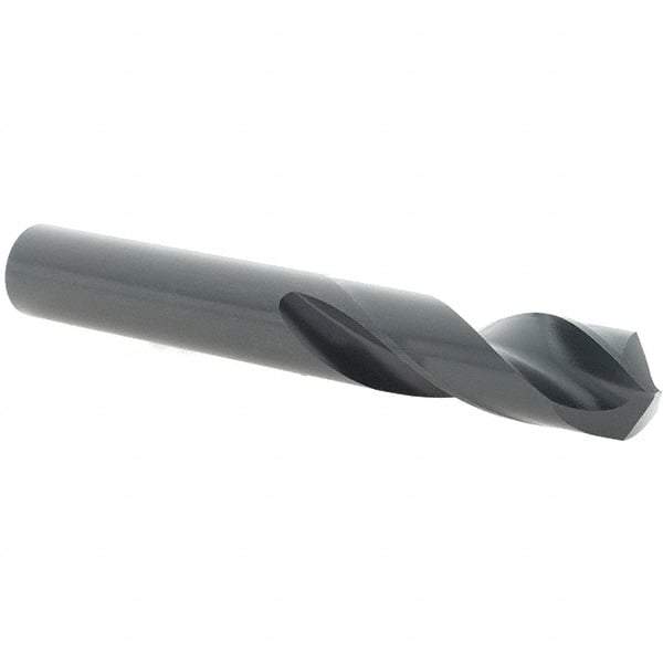 Guhring - 16mm 130° Spiral Flute Cobalt Screw Machine Drill Bit - Oxide Finish, Right Hand Cut, 58mm Flute Length, 115mm OAL, Standard Point, Straight Shank - Americas Industrial Supply