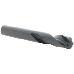 Guhring - 16mm 130° Spiral Flute Cobalt Screw Machine Drill Bit - Oxide Finish, Right Hand Cut, 58mm Flute Length, 115mm OAL, Standard Point, Straight Shank - Americas Industrial Supply