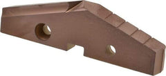 Allied Machine and Engineering - 4-1/16" Diam x 7/16" Thick, Seat Code 8, 144° Included Angle Spade Drill Insert - AM200 Coated, Cobalt, Grade Super Cobalt, Series GEN2 T-A - Americas Industrial Supply