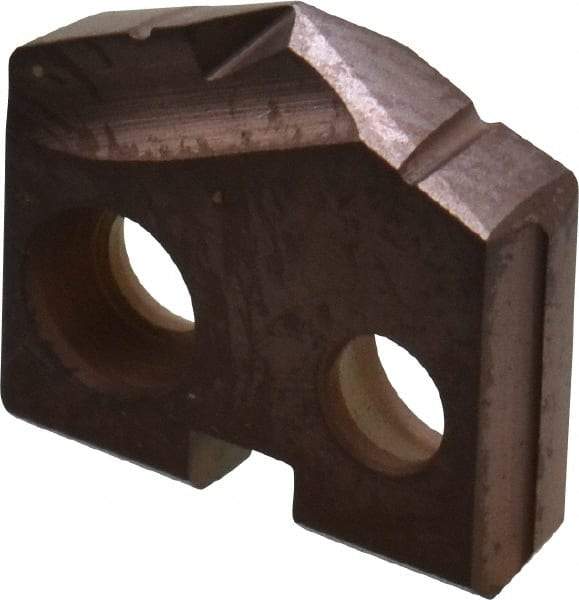 Allied Machine and Engineering - 25/64" Diam x 3/32" Thick, Seat Code Y, 132° Included Angle Spade Drill Insert - AM200 Coated, Cobalt, Grade Super Cobalt, Series GEN2 T-A - Americas Industrial Supply
