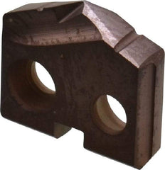 Allied Machine and Engineering - 25/64" Diam x 3/32" Thick, Seat Code Y, 132° Included Angle Spade Drill Insert - AM200 Coated, Cobalt, Grade Super Cobalt, Series GEN2 T-A - Americas Industrial Supply