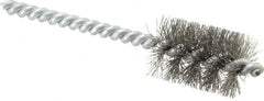 Schaefer Brush - 5/8 Inch Inside Diameter, 13/16 Inch Actual Brush Diameter, Carbon Steel, Power Fitting and Cleaning Brush - 3/16 Shank Diameter, 3-5/8 Inch Long, Twisted Wire Stem, 3/4 Inch Refrigeration Outside Diameter - Americas Industrial Supply