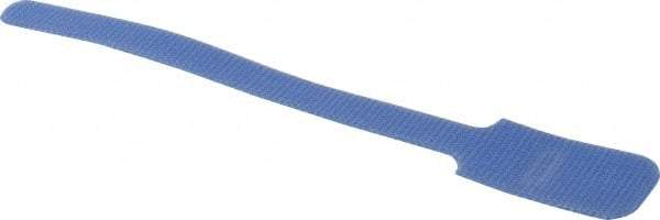 SpeedTech - 6" Long Blue Nylon & Polyethylene Hook & Loop Strap - 40 Lb Tensile Strength - Americas Industrial Supply