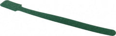 SpeedTech - 9" Long Green Nylon & Polyethylene Mountable Cable Tie - 40 Lb Tensile Strength, 2" Max Bundle Diam - Americas Industrial Supply