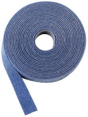 SpeedTech - 75' Long Red Nylon & Polyethylene Hook & Loop Strap - 50 Lb Tensile Strength - Americas Industrial Supply