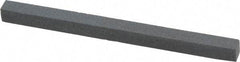 Grier Abrasives - Square, Silicone Carbide, Finishing Stick - 4" Long x 1/4" Wide x 1/4" Thick, 3/32" Diam x 1-1/2" Long Shank, Fine Grade - Americas Industrial Supply