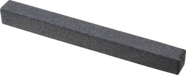 Grier Abrasives - Square, Silicone Carbide, Finishing Stick - 4" Long x 3/8" Wide x 3/8" Thick, 3/32" Diam x 1-1/2" Long Shank, Coarse Grade - Americas Industrial Supply