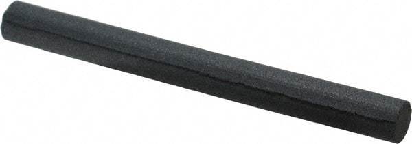 Grier Abrasives - Round, Silicone Carbide, Finishing Stick - 4" Long x 3/8" Width, 3/32" Diam x 1-1/2" Long Shank, Fine Grade - Americas Industrial Supply