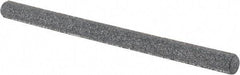 Grier Abrasives - Round, Silicone Carbide, Finishing Stick - 4" Long x 1/4" Width, 3/32" Diam x 1-1/2" Long Shank, Coarse Grade - Americas Industrial Supply