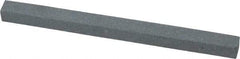 Grier Abrasives - Rectangular, Aluminum Oxide, Finishing Stick - 4" Long x 1/4" Width, 3/32" Diam x 1-1/2" Long Shank, Fine Grade - Americas Industrial Supply