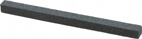 Grier Abrasives - Square, Aluminum Oxide, Finishing Stick - 4" Long x 1/4" Wide x 1/4" Thick, 3/32" Diam x 1-1/2" Long Shank, Coarse Grade - Americas Industrial Supply