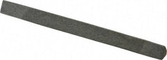 Grier Abrasives - Three Square, Aluminum Oxide, Finishing Stick - 4" Long x 1/4" Width, 3/32" Diam x 1-1/2" Long Shank, Fine Grade - Americas Industrial Supply