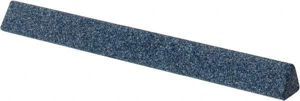 Grier Abrasives - Three Square, Aluminum Oxide, Finishing Stick - 4" Long x 3/8" Width, 3/32" Diam x 1-1/2" Long Shank, Coarse Grade - Americas Industrial Supply