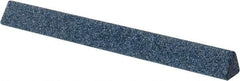 Grier Abrasives - Three Square, Aluminum Oxide, Finishing Stick - 4" Long x 3/8" Width, 3/32" Diam x 1-1/2" Long Shank, Coarse Grade - Americas Industrial Supply