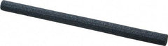 Grier Abrasives - Round, Aluminum Oxide, Finishing Stick - 4" Long x 1/4" Width, 3/32" Diam x 1-1/2" Long Shank, Coarse Grade - Americas Industrial Supply