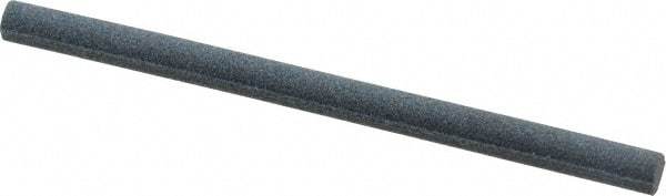 Grier Abrasives - Round, Aluminum Oxide, Finishing Stick - 4" Long x 1/4" Width, 3/32" Diam x 1-1/2" Long Shank, Medium Grade - Americas Industrial Supply