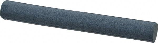 Grier Abrasives - Round, Aluminum Oxide, Finishing Stick - 4" Long x 1/2" Width, 3/32" Diam x 1-1/2" Long Shank, Fine Grade - Americas Industrial Supply