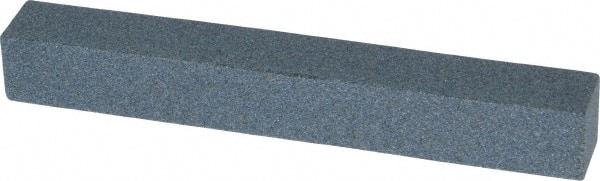 Grier Abrasives - Square, Aluminum Oxide, Finishing Stick - 4" Long x 1/2" Wide x 1/2" Thick, 3/32" Diam x 1-1/2" Long Shank, Medium Grade - Americas Industrial Supply