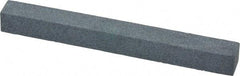 Grier Abrasives - Square, Aluminum Oxide, Finishing Stick - 4" Long x 3/8" Wide x 3/8" Thick, 3/32" Diam x 1-1/2" Long Shank, Medium Grade - Americas Industrial Supply