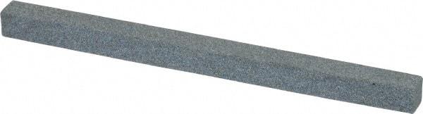 Grier Abrasives - Square, Aluminum Oxide, Finishing Stick - 4" Long x 1/4" Wide x 1/4" Thick, 3/32" Diam x 1-1/2" Long Shank, Medium Grade - Americas Industrial Supply