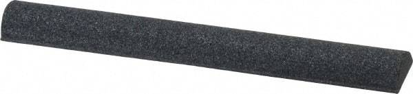 Grier Abrasives - Half Round, Silicone Carbide, Finishing Stick - 4" Long x 1/2" Width, 3/32" Diam x 1-1/2" Long Shank, Coarse Grade - Americas Industrial Supply