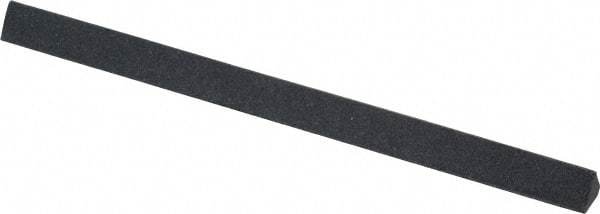 Grier Abrasives - Three Square, Silicone Carbide, Finishing Stick - 4" Long x 1/4" Width, 3/32" Diam x 1-1/2" Long Shank, Fine Grade - Americas Industrial Supply