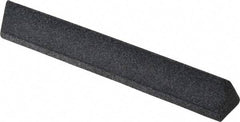 Grier Abrasives - Three Square, Silicone Carbide, Finishing Stick - 4" Long x 1/2" Width, 3/32" Diam x 1-1/2" Long Shank, Coarse Grade - Americas Industrial Supply