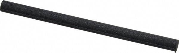 Grier Abrasives - Round, Silicone Carbide, Finishing Stick - 4" Long x 1/4" Width, 3/32" Diam x 1-1/2" Long Shank, Medium Grade - Americas Industrial Supply