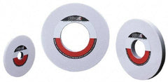 Camel Grinding Wheels - 8" Diam x 1-1/4" Hole x 1/2" Thick, I Hardness, 46 Grit Surface Grinding Wheel - Aluminum Oxide, Type 1, Coarse Grade, 3,600 Max RPM, Vitrified Bond, No Recess - Americas Industrial Supply