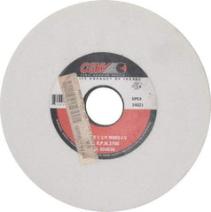 Camel Grinding Wheels - 7" Diam x 1-1/4" Hole x 1/2" Thick, J Hardness, 60 Grit Surface Grinding Wheel - Aluminum Oxide, Type 1, Medium Grade, 3,760 Max RPM, Vitrified Bond, No Recess - Americas Industrial Supply