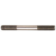 TE-CO - 1/4-20 3" OAL Equal Double Threaded Stud - Americas Industrial Supply