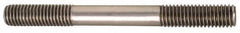 Gibraltar - 1/2-13 9" OAL Equal Double Threaded Stud - Alloy Steel, Black Oxide Finish, 1-1/2" Equal Thread Length - Americas Industrial Supply