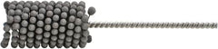 Brush Research Mfg. - 0.939" to 1" Bore Diam, 320 Grit, Aluminum Oxide Flexible Hone - Fine, 8" OAL - Americas Industrial Supply