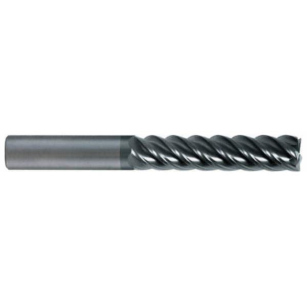 SGS - 3/4" Diam 5 Flute Solid Carbide 0.06" Corner Radius End Mill - Americas Industrial Supply