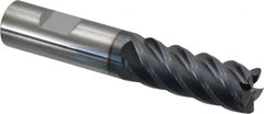 SGS - 5/8" Diam 5 Flute Solid Carbide 0.03" Corner Radius End Mill - Americas Industrial Supply