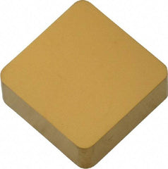 Value Collection - SNG433 Grade TCN55 Carbide Turning Insert - TiN Finish, 90° Square, 1/2" Inscr Circle, 3/16" Thick, 3/64" Corner Radius - Americas Industrial Supply