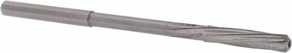 Magafor - 5/32" Solid Carbide 6 Flute Chucking Reamer - Spiral Flute, 0.158" Straight Shank, 3/4" Flute Length, 2-61/64" OAL - Americas Industrial Supply