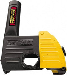 DeWALT - 5 & 6" Diam Grinder Dust Shroud - For Use with Grinder & Vacuum - Americas Industrial Supply