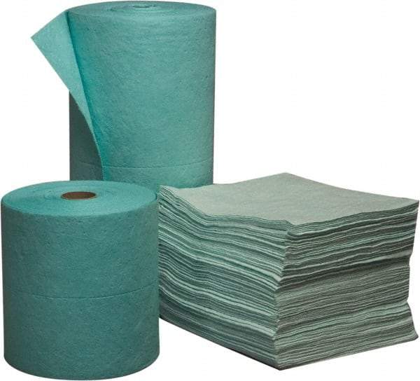 PRO-SAFE - 22 Gal Capacity per Package, Universal Pad - 1' Long x 1' Wide, Polypropylene - Americas Industrial Supply