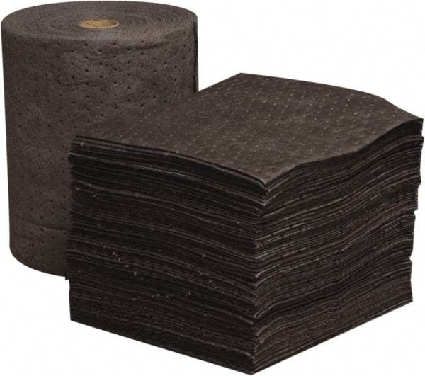 PRO-SAFE - 24 Gal Capacity per Package, Universal Roll - 150' Long x 15" Wide, Polypropylene - Americas Industrial Supply