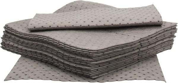 PRO-SAFE - 39 Gal Capacity per Package, Universal Pad - 17" Long x 15" Wide, Polypropylene - Americas Industrial Supply