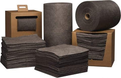 PRO-SAFE - 26 Gal Capacity per Package, Universal Pad - 17" Long x 15" Wide, Polypropylene - Americas Industrial Supply