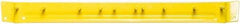 PRO-SOURCE - 20 Lb, 3" Projection, 1-1/2" Wide, 17-1/4" High, Aluminum, Enamel Finish, Broom Holder - 1/4" Wire Diam, 17-1/4" Long - Americas Industrial Supply