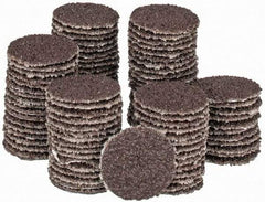 Tru-Maxx - 3/4" Diam, 40 Grit Aluminum Oxide Adhesive PSA Disc - Coarse Grade, X Weighted Cloth Backing, For Right Angle/Vertical Shaft Portable Grinders - Americas Industrial Supply