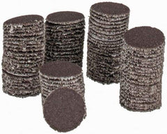 Tru-Maxx - 1/2" Diam, 240 Grit Aluminum Oxide Adhesive PSA Disc - Very Fine Grade, X Weighted Cloth Backing, For Right Angle/Vertical Shaft Portable Grinders - Americas Industrial Supply