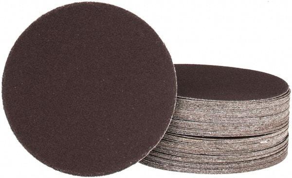 Tru-Maxx - 5" Diam, 240 Grit Aluminum Oxide Adhesive PSA Disc - Very Fine Grade, X Weighted Cloth Backing, For Dual-Action/Orbital Sanders, Right Angle/Vertical Shaft Portable Grinders - Americas Industrial Supply