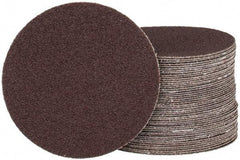 Tru-Maxx - 4" Diam, 80 Grit Aluminum Oxide Adhesive PSA Disc - Medium Grade, X Weighted Cloth Backing, For Right Angle/Vertical Shaft Portable Grinders - Americas Industrial Supply