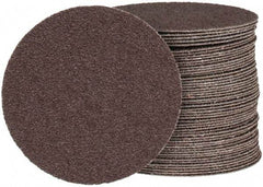 Tru-Maxx - 4" Diam, 50 Grit Aluminum Oxide Adhesive PSA Disc - Coarse Grade, X Weighted Cloth Backing, For Right Angle/Vertical Shaft Portable Grinders - Americas Industrial Supply