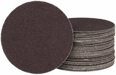 Tru-Maxx - 4" Diam, 100 Grit Aluminum Oxide Adhesive PSA Disc - Fine Grade, X Weighted Cloth Backing, For Right Angle/Vertical Shaft Portable Grinders - Americas Industrial Supply